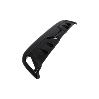 Difusor Trasero Toyota Yaris MK4 XP210 (2020+) Negro Brillo