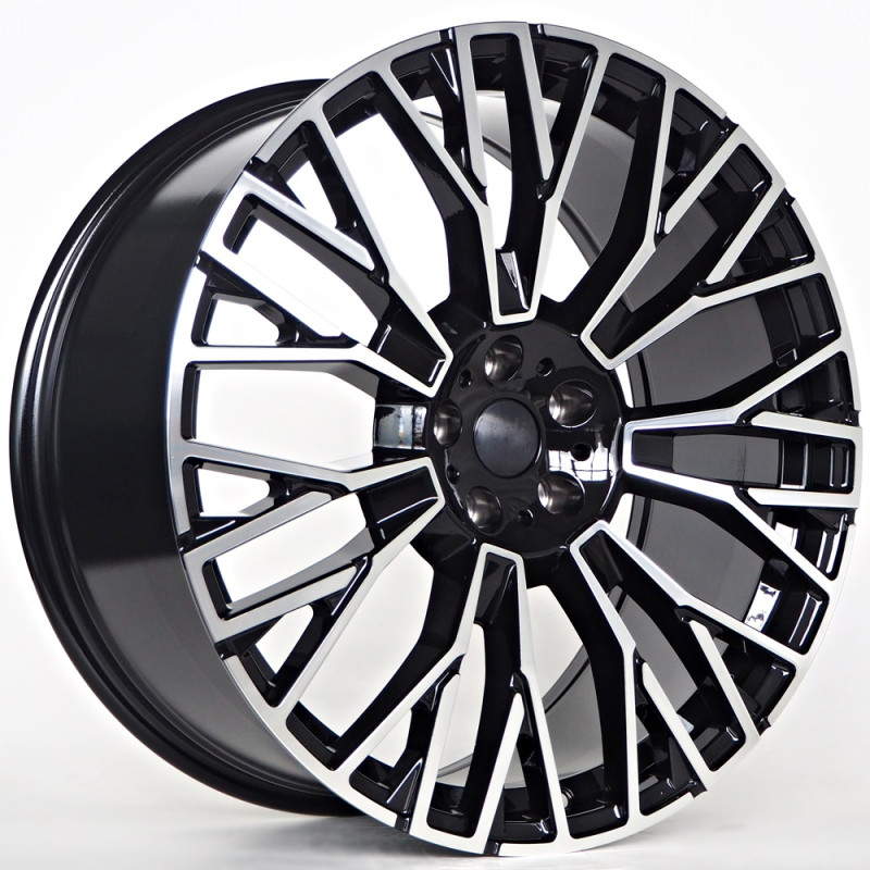 Juego de 4 Llantas para BMW X5 X6 X7 22 Pulgadas Strong Black Polish BM141