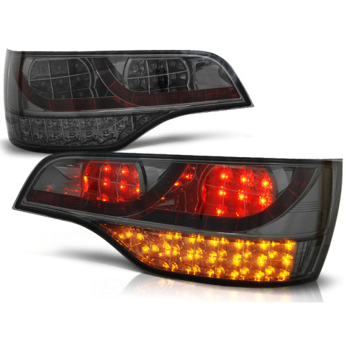 Pilotos Traseros Full LED Negro Ahumado Audi Q7 2006-2009