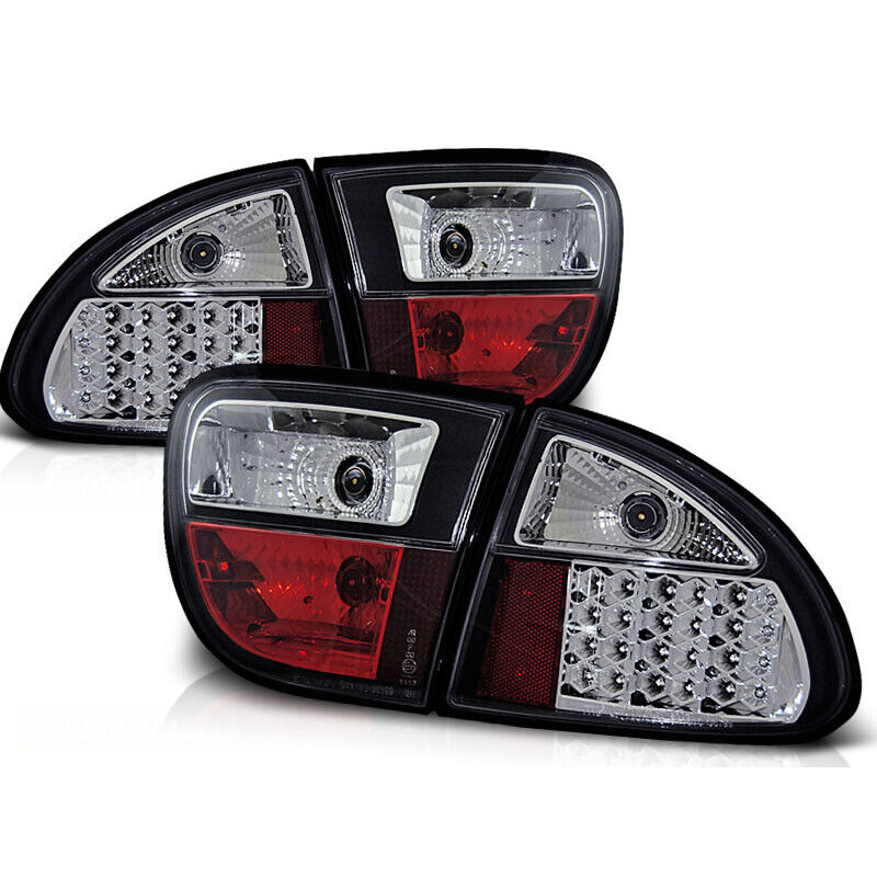 Pilotos traseros LED negros para Seat León 1M (1999-2004)