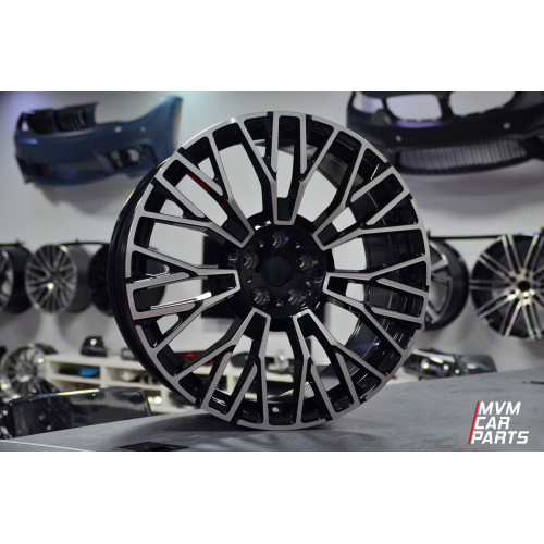 Juego de 4 Llantas para BMW X4 X5 X6 X7 20 Pulgadas Strong Black Polish BM141