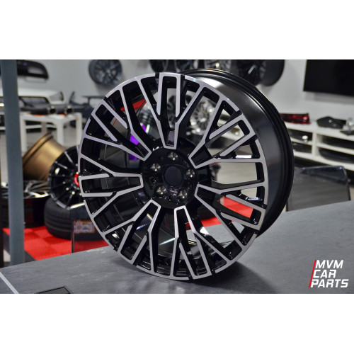 Juego de 4 Llantas para BMW X4 X5 X6 X7 20 Pulgadas Strong Black Polish BM141