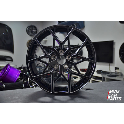 Juego de 4 Llantas 18 BMW M746 Black Polish Lip BM142