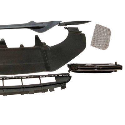 Paragolpes Delantero Porsche Cayenne 2011-2014 Look 2020 Turbo con Spoiler