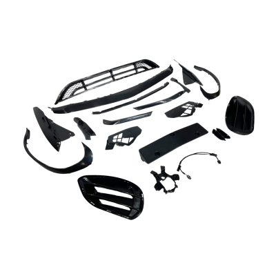 Paragolpes delantero Mercedes Clase A W177 V177 +2023 look A45 AMG