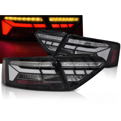 Pilotos traseros LED Audi A5 2012-2016 Secuenciales Negros