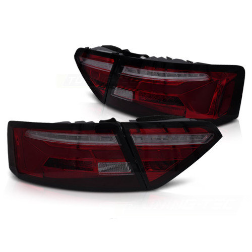 Pilotos traseros LED Audi A5 2012-2016 Secuenciales Rojos ahumados