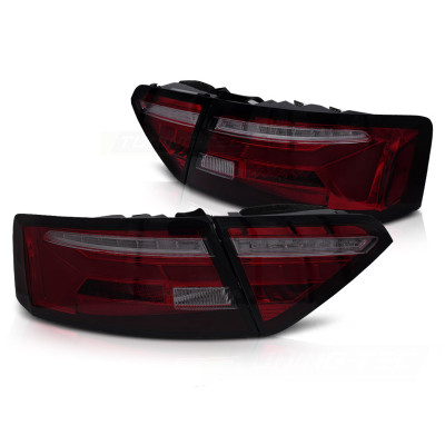 Pilotos traseros LED Audi A5 2012-2016 Secuenciales Rojos ahumados
