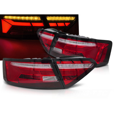 Pilotos traseros LED Audi A5 2012-2016 Secuenciales Rojo y Blanco