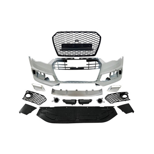 Paragolpes delantero para Audi A6 C7 look RS6 con Camara