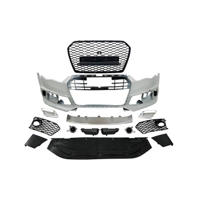 Paragolpes delantero para Audi A6 C7 look RS6 con Camara