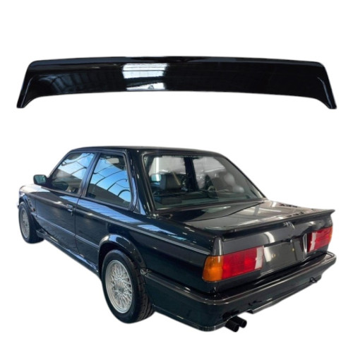 Alerón BMW Serie 3 E30 1982-1994 Negro Brillo