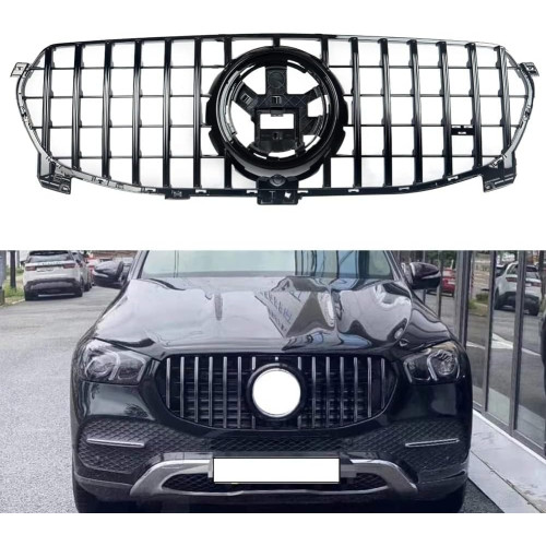 Rejilla frontal para Mercedes GLE Coupe C167 y SUV W167 estandar tipo GTR Panamericana Cromada