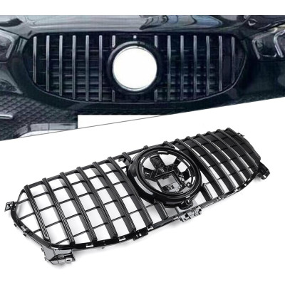 Rejilla frontal para Mercedes GLE Coupe C167 y SUV W167 estandar tipo GTR Panamericana Negra