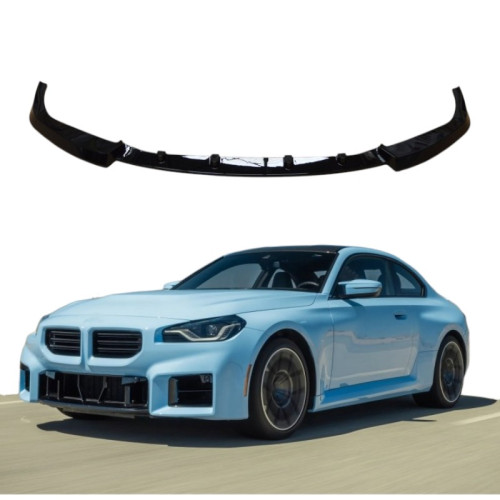 Añadido Lip delantero BMW M2 G87 Negro Brillo