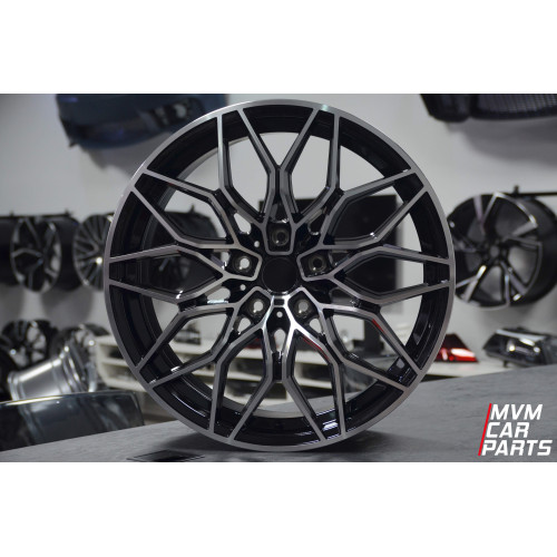 Juego de 4 Llantas 18 Pulgadas BMW M4 G82 Competition Black Polish BM143