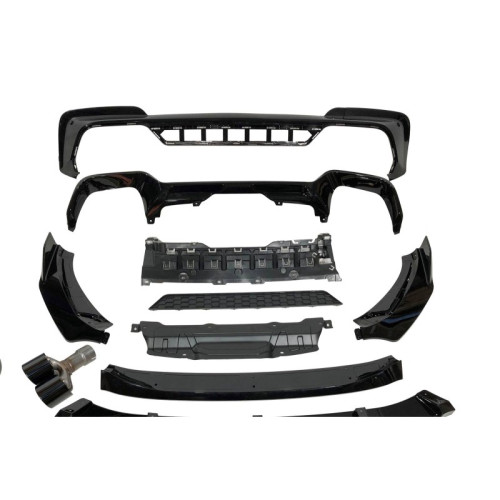 Kit De Carrocería BMW X3 G01 2018-2021 Look M Performance Negro Brillo