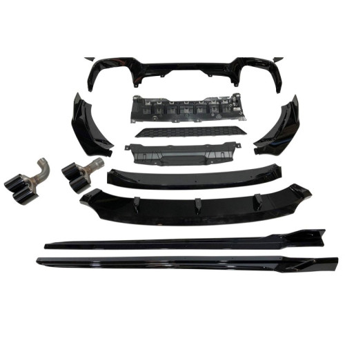 Kit De Carrocería BMW X3 G01 2018-2021 Look M Performance Negro Brillo