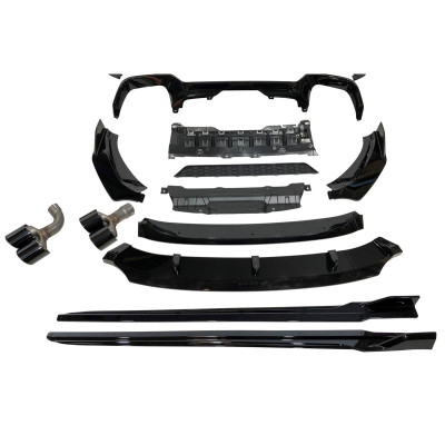 Kit De Carrocería BMW X3 G01 2018-2021 Look M Performance Negro Brillo