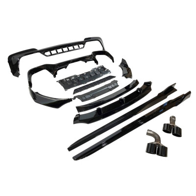 Kit De Carrocería BMW X3 G01 2018-2021 Look M Performance Negro Brillo