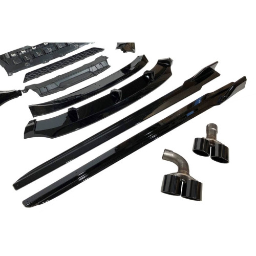 Kit De Carrocería BMW X3 G01 2018-2021 Look M Performance Negro Brillo
