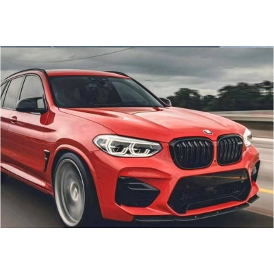 Kit De Carrocería BMW X3 G01 2018-2021 Look M Performance Negro Brillo