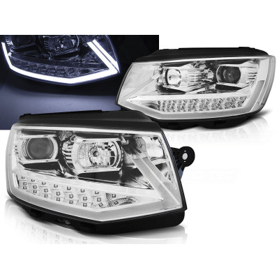 Faros Volkswagen T6 LED Cromados