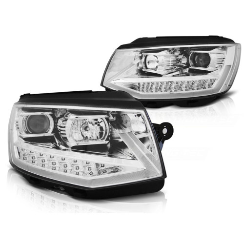 Faros Volkswagen T6 LED Cromados