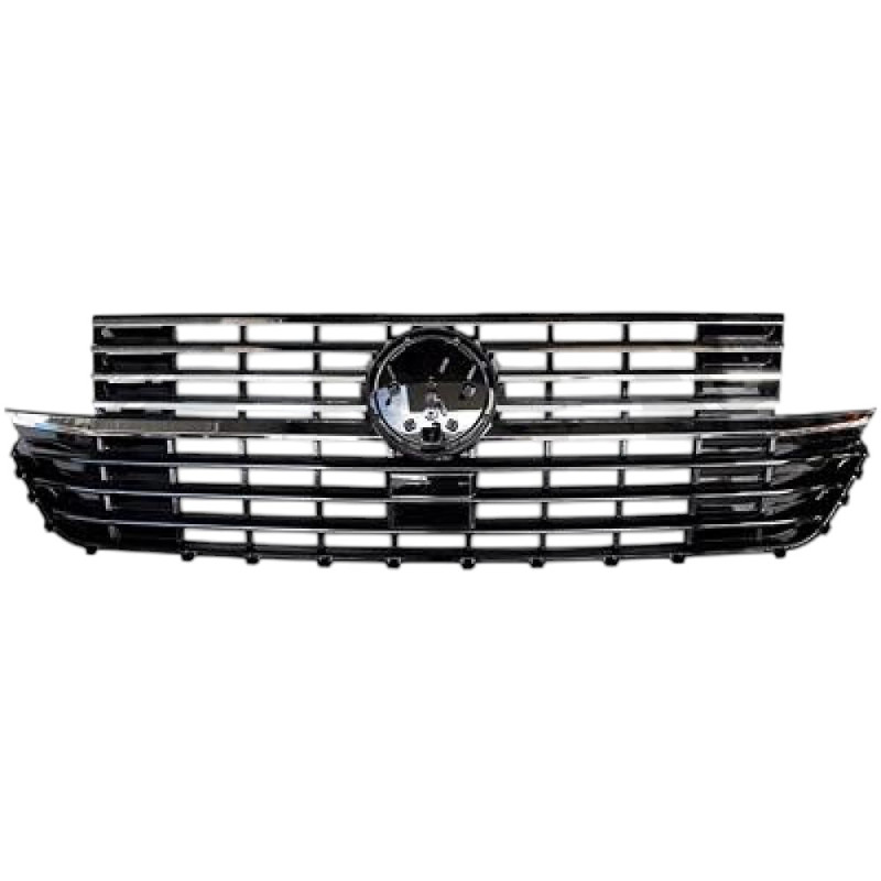 Parrilla delantera VW T6 2015-2019 Negra Cromada