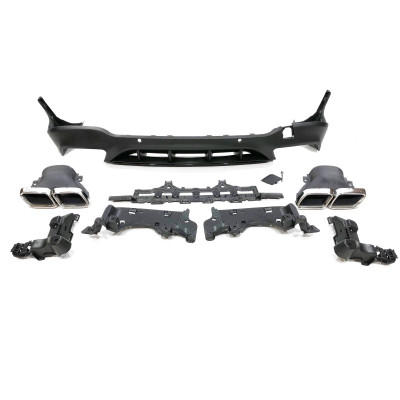 Difusor Trasero Mercedes GLC SUV X253 2015-2019 Look GLC63 AMG Line