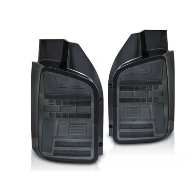 Pilotos Traseros LED Dinamicos Ahumados para VW Transporter T6.1