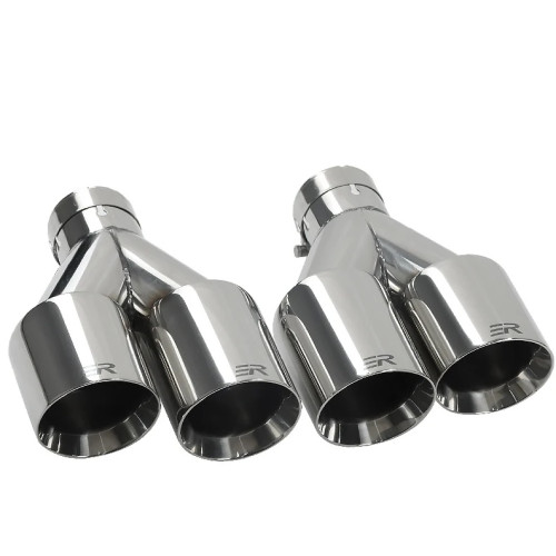 Salidas de escape Cromadas fabricadas en Acero Inox