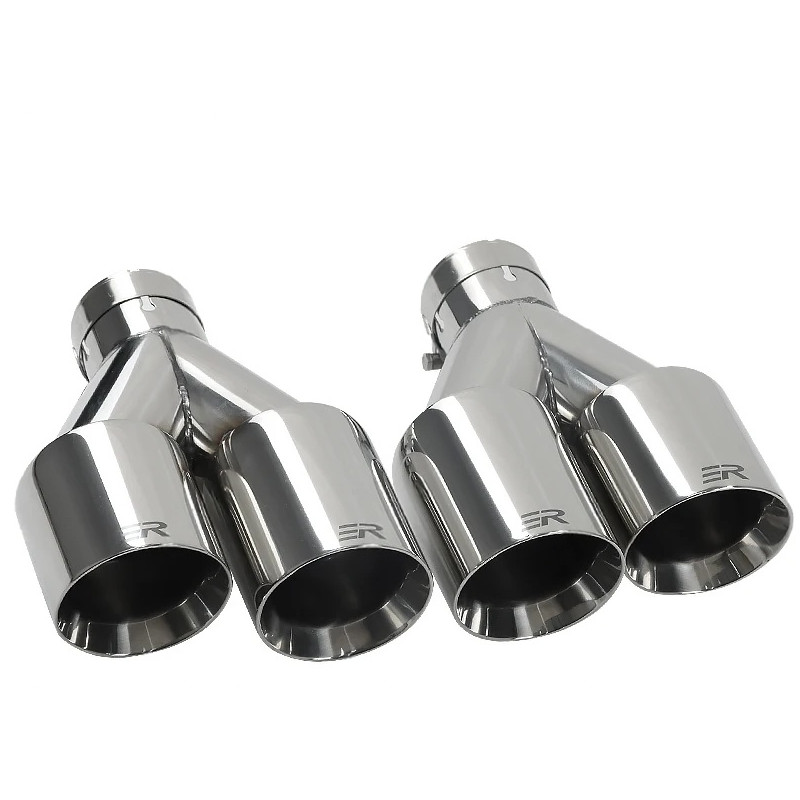Salidas de escape Cromadas fabricadas en Acero Inox