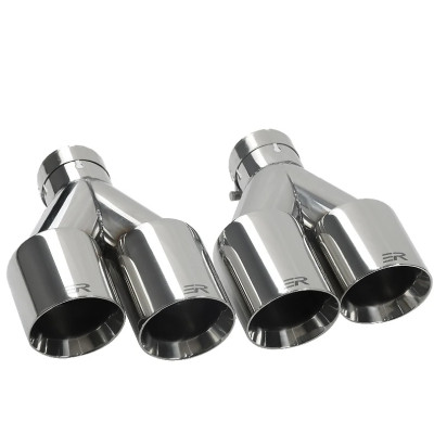 Salidas de escape Cromadas fabricadas en Acero Inox