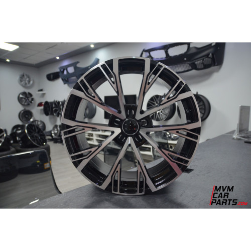 Juego de 4 Llantas para Audi 18 RS Black Five AU063 RS5 RS6 RS7