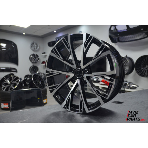 Juego de 4 Llantas para Audi 20 RS Black Five AU063 RS5 RS6 RS7