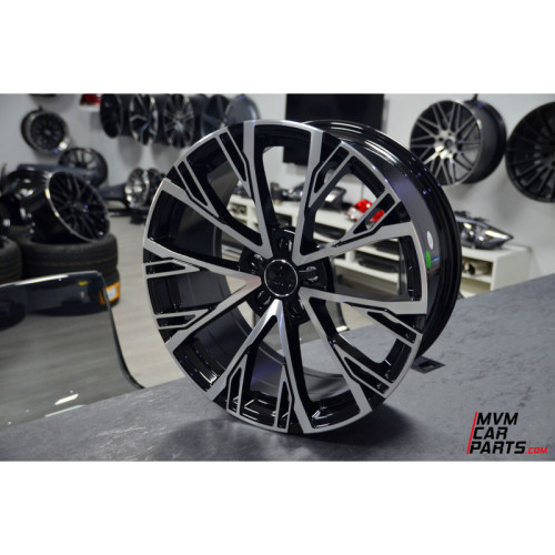 Juego de 4 Llantas para Audi 21 RS Black Five AU063 RS5 RS6 RS7