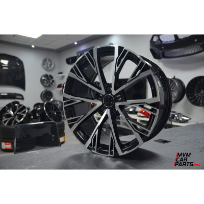 Juego de 4 Llantas para Audi 21 RS Black Five AU063 RS5 RS6 RS7