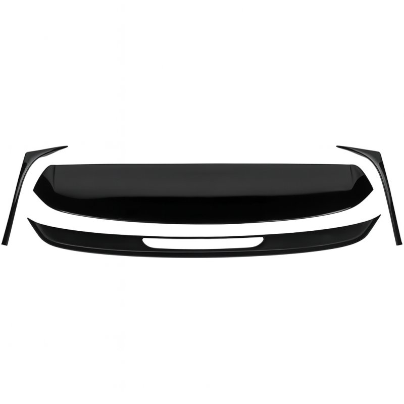 Aleron spoiler trasero Volkswagen Golf 7 VII tipo GTI Negro Brillo