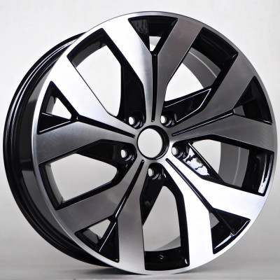 Juego de 4 Llantas 18 Aura Black Rline VW057