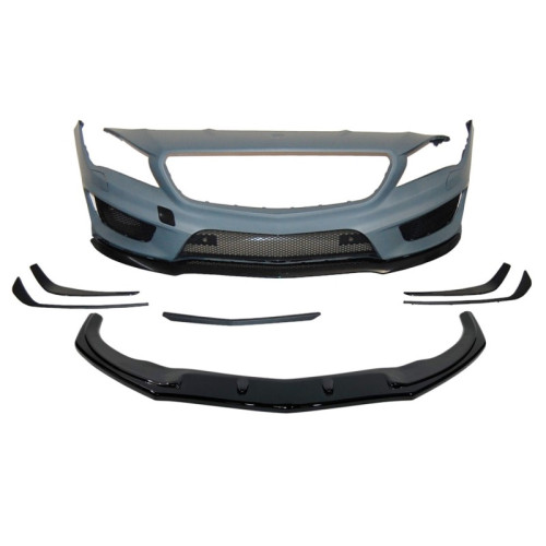 Paragolpes delantero para Mercedes CLA W117 X117 tipo CLA45 AMG Spoiler