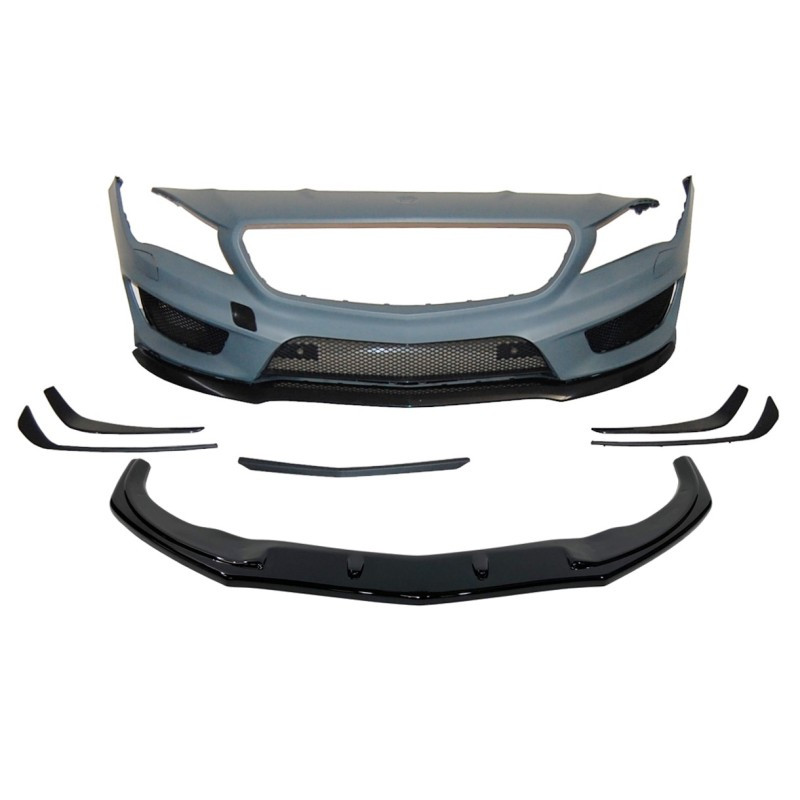 Paragolpes delantero para Mercedes CLA W117 X117 tipo CLA45 AMG Spoiler