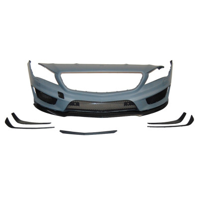 Paragolpes delantero para Mercedes CLA W117 X117 tipo CLA45 AMG Spoiler