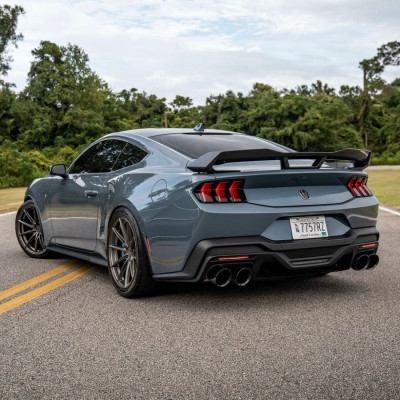 Alerón Ford Mustang +2024 Look GT Negro Brillo
