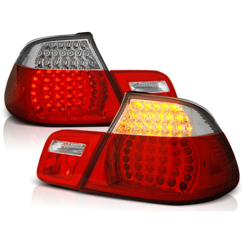 Pilotos traseros LED BMW E46 Cabrio 1999-2003 Rojo Claro