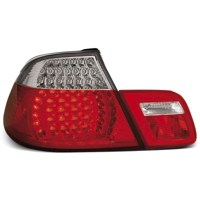 Pilotos traseros LED BMW E46 Cabrio 1999-2003 Rojo Claro