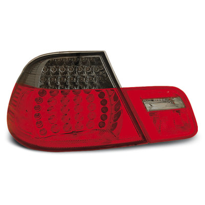 Pilotos traseros LED BMW E46 Cabrio 1999-2003 Rojo Ahumado