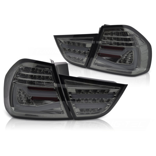 Pilotos traseros Led BMW Serie 3 E90 LCI 2008-2011 Ahumados