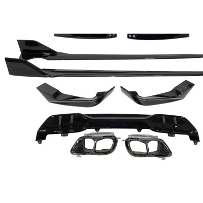 Kit De Carrocería BMW G05 X5 LCI 2023+ Look M Performance Negro Brillo