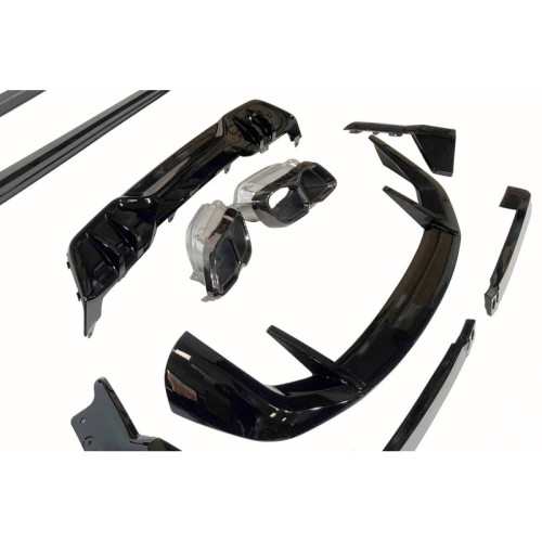 Kit De Carrocería BMW G05 X5 LCI 2023+ Look M Performance Negro Brillo